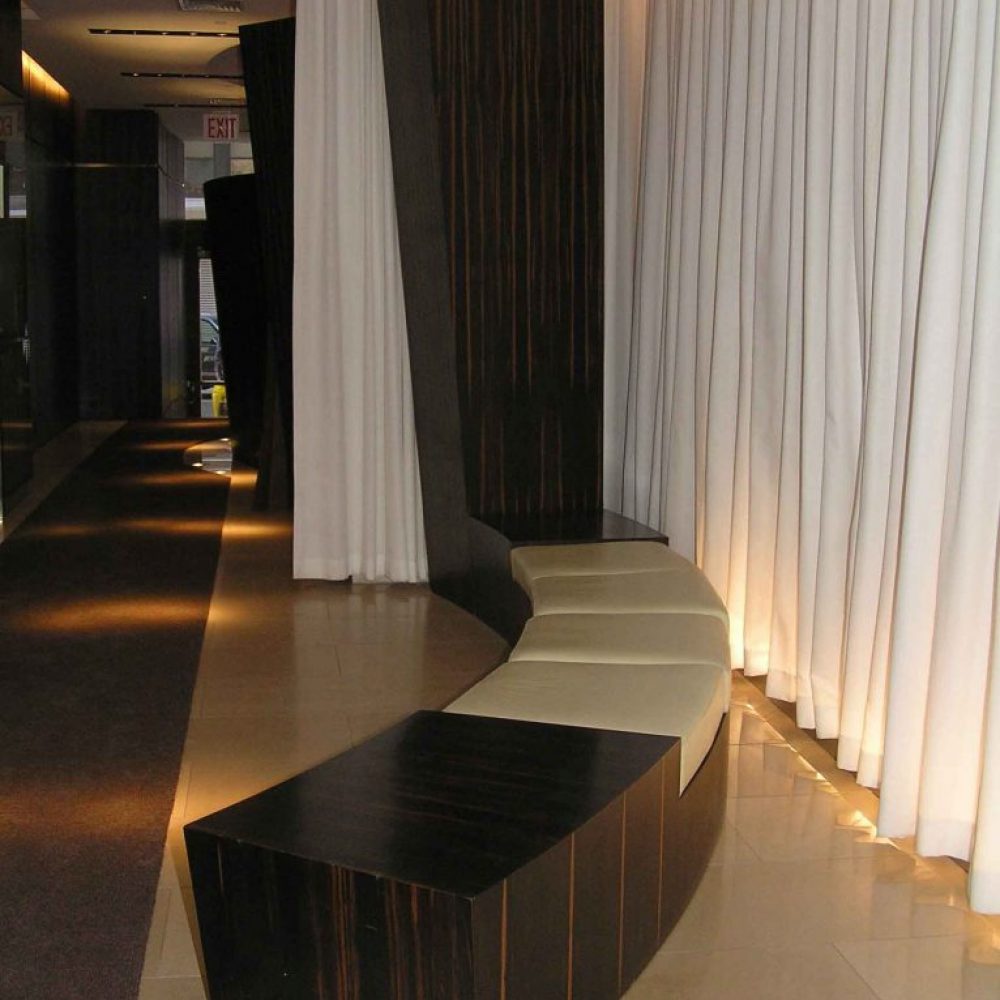 modern attractive apartment lobby design